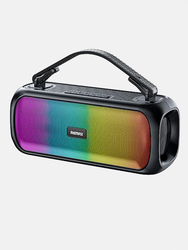 Remax RB-M67 Portable super bass wireless speaker with rgb lights ...