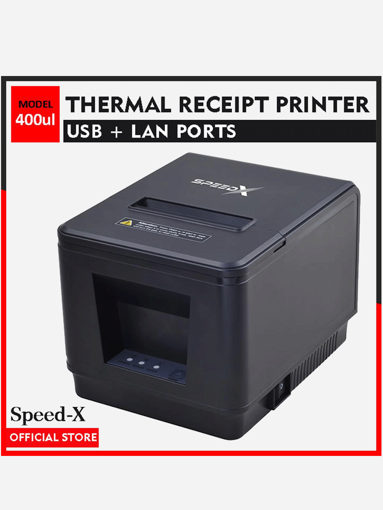 Speed-X-400ul Thermal Receipt Printer With Usb+Lan – Fatta Fat