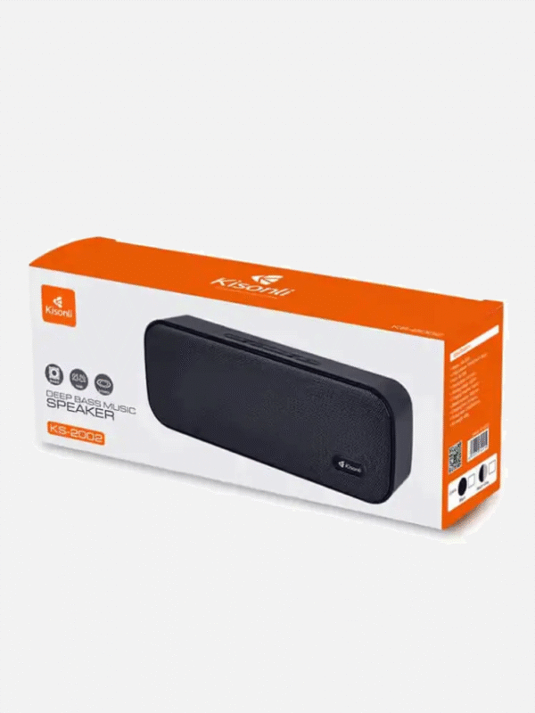 Kisonli KS-2002 Super Bass Mini Bluetooth Speaker TWS supported – Fatta Fat
