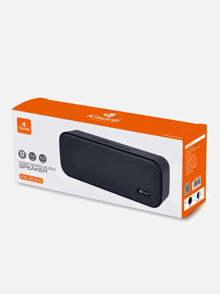 Kisonli KS-2002 Super Bass Mini Bluetooth Speaker TWS supported – Fatta Fat