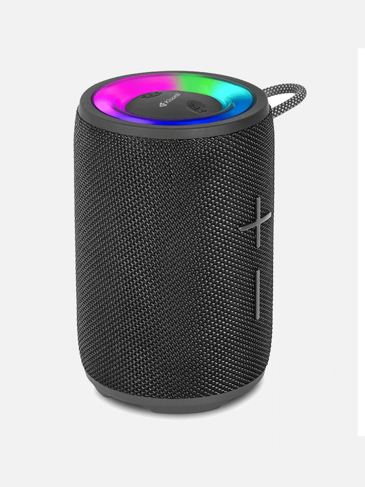Kisonli Q23 Portable Bluetooth RGB Speaker with 1800mAh Ultra Strong ...